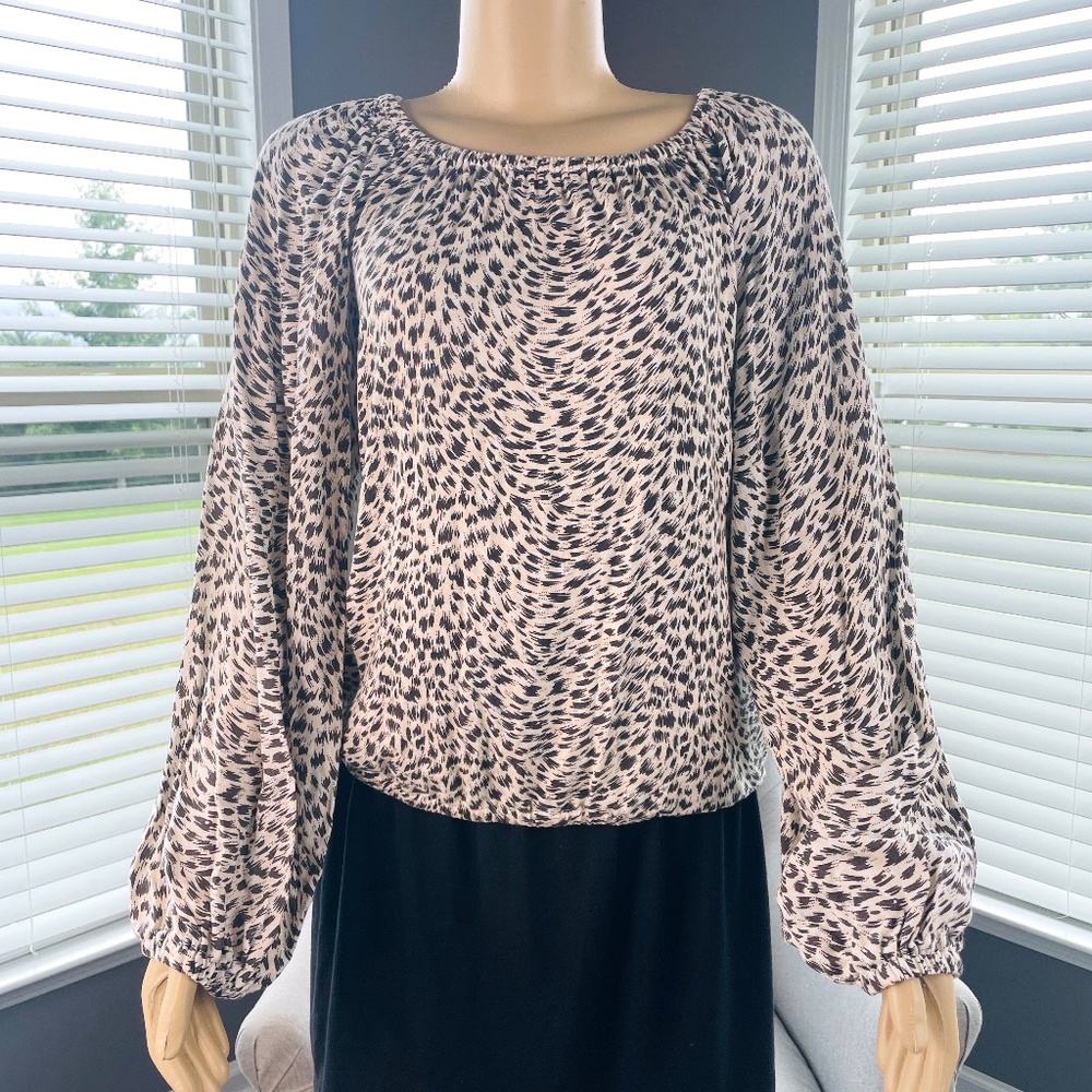 ANTHROPOLOGIE Cascais Women's Off-Shoulder Blouse